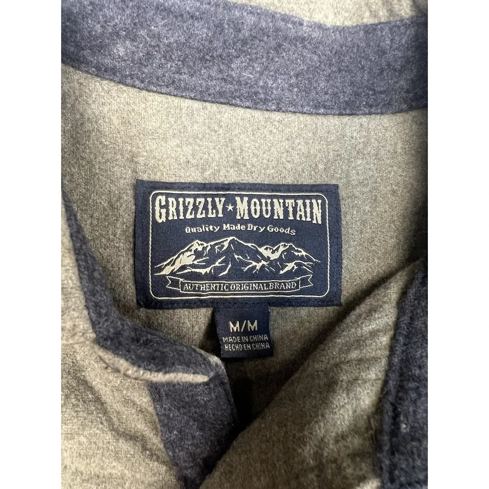 Grizzly mountain flannel